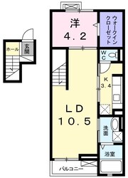 ジェルメの物件間取画像